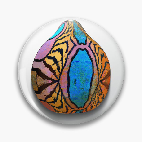 Item preview, Psychedelic Gourd: A Vibrant and Eclectic Illustration designed and sold by toticavalcanti.