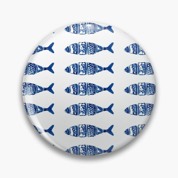 Item preview, cute pattern of flirty sardines designed and sold by ElizabethCoelho.