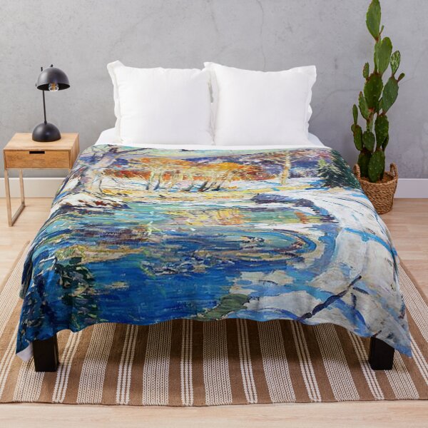 Item preview, Winter Painting by Thomas Barnett designed and sold by tomorrowsart.