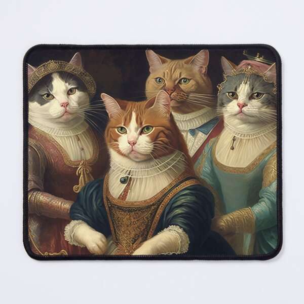 Item preview, Renaissance Kitties all Gussied Up designed and sold by Yotebeth.