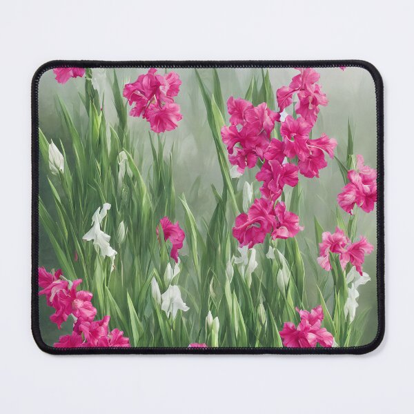 Item preview, Pink Gladiolus for August designed and sold by FamiliarPufferfish.