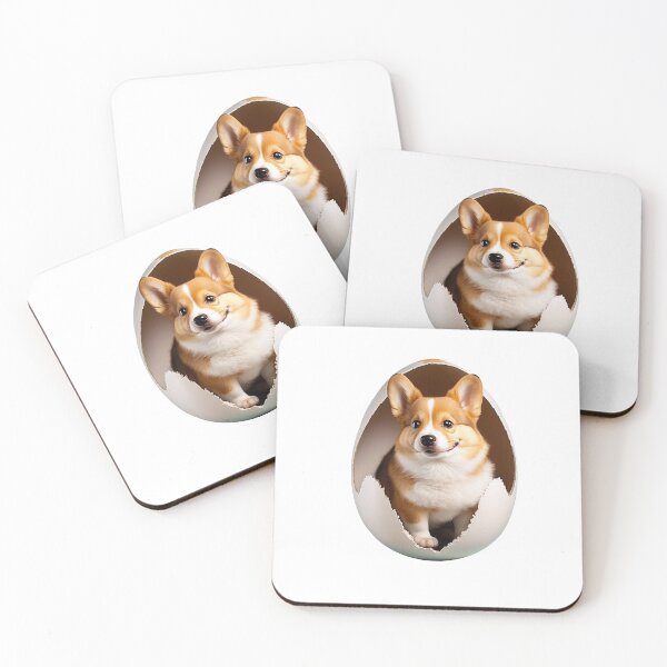Item preview, Dog in egg designed and sold by StylishDesigns_ByJohn.