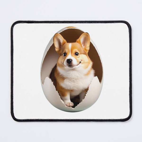 Item preview, Dog in egg designed and sold by StylishDesigns_ByJohn.
