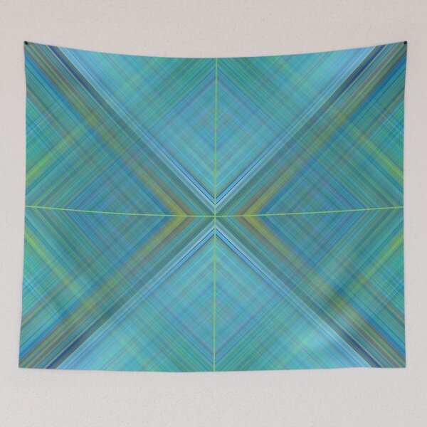 Item preview, geometric colored decorative pattern designed and sold by ErhanArt.