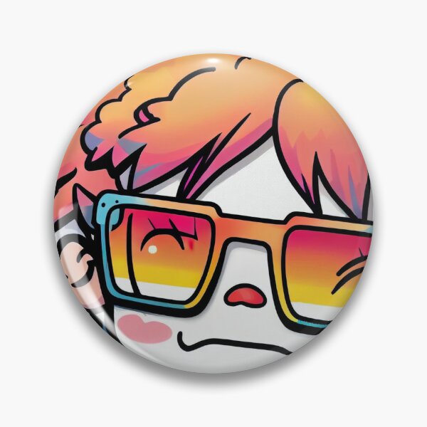 Item preview, Red hair kids sticker designed and sold by samuraijapanese.