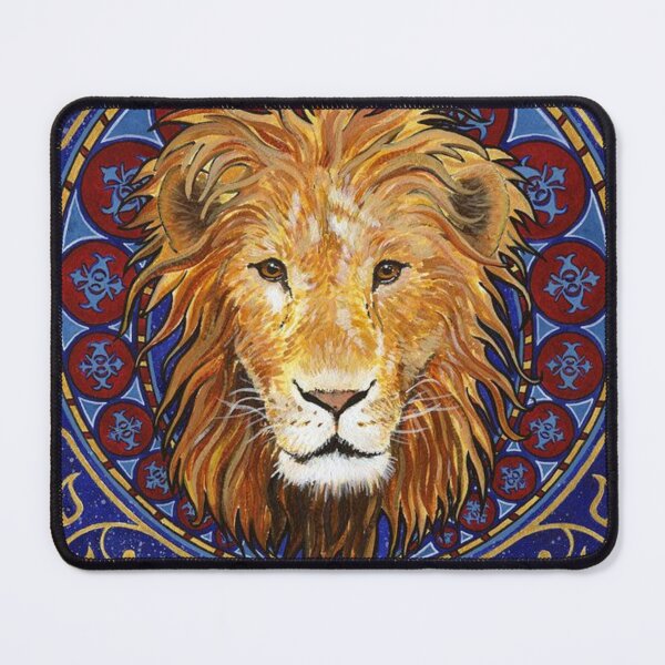 Item preview, Floral Art Nouveau Lion designed and sold by Sameart ⭐⭐⭐⭐⭐.
