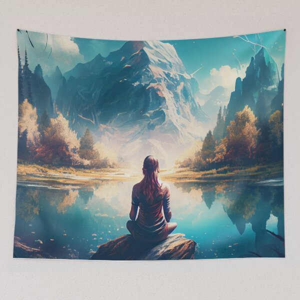 Item preview, Tranquility in the Mountains designed and sold by Goddess888.