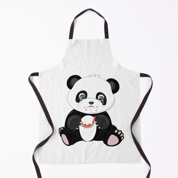 Item preview, Panda bear crying for a watermelon designed and sold by atedesigns.