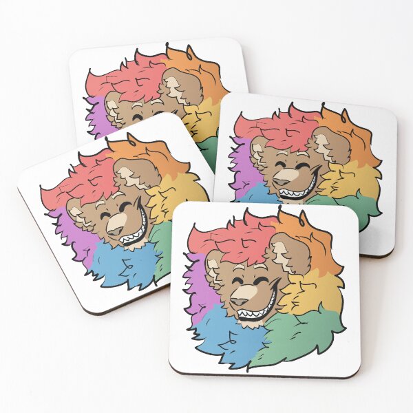 Item preview, Rainbow Pride Lion designed and sold by Lauren Hemphill.