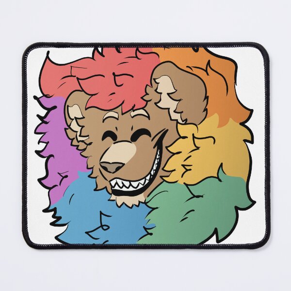 Item preview, Rainbow Pride Lion designed and sold by Lauren Hemphill.