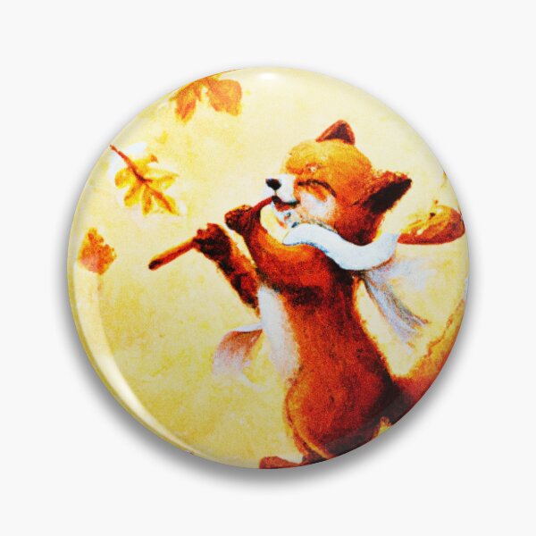 Item preview, Painting Of a Happy Singing Red Fox. Buy Now designed and sold by Health And Fitness Posts e-Store.
