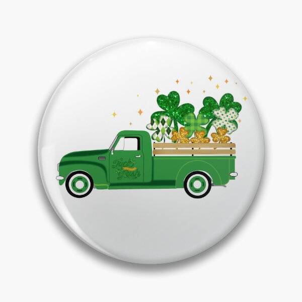 Item preview, St. Patrick’s Day Luck of the Irish pickup truck designed and sold by MLD112.