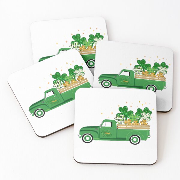 Item preview, St. Patrick’s Day Luck of the Irish pickup truck designed and sold by MLD112.