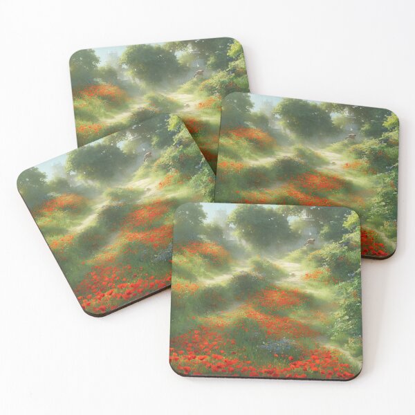 Item preview, Field of August Poppies designed and sold by FamiliarPufferfish.