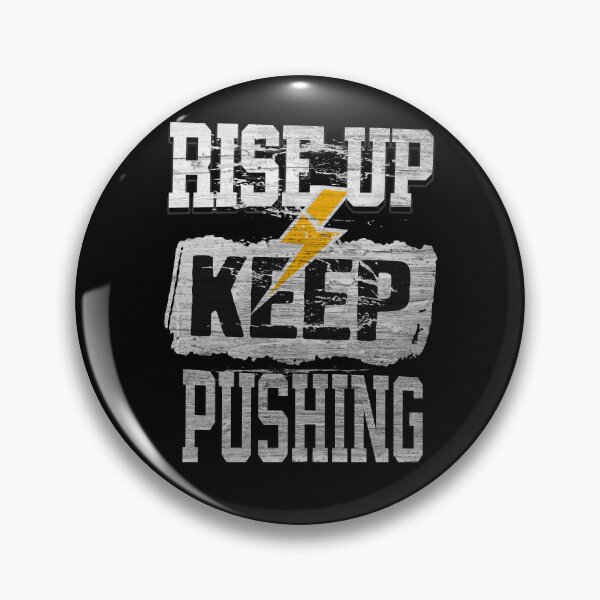 Item preview, Rise Up, Keep Pushing designed and sold by LifeofWindy.