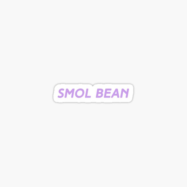 Kawaii Small Smol Tumblr Bean | Sticker