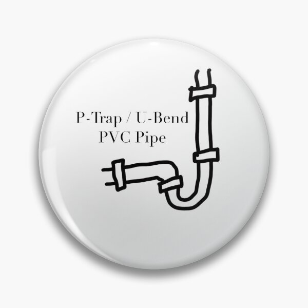 Item preview, P-Trap / U-Bend PVC Pipe designed and sold by Very Normal Things.