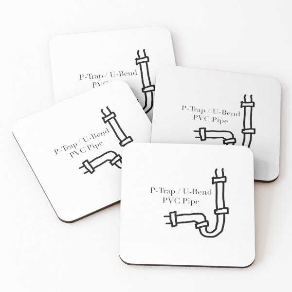 Item preview, P-Trap / U-Bend PVC Pipe designed and sold by Very Normal Things.