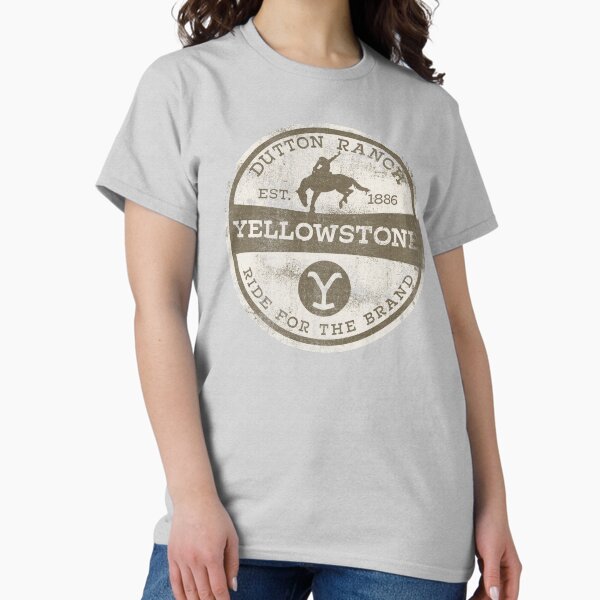 Item preview, Yellowstone Dutton Ranch Ride For The Brand Distressed Design designed and sold by FifthSun.