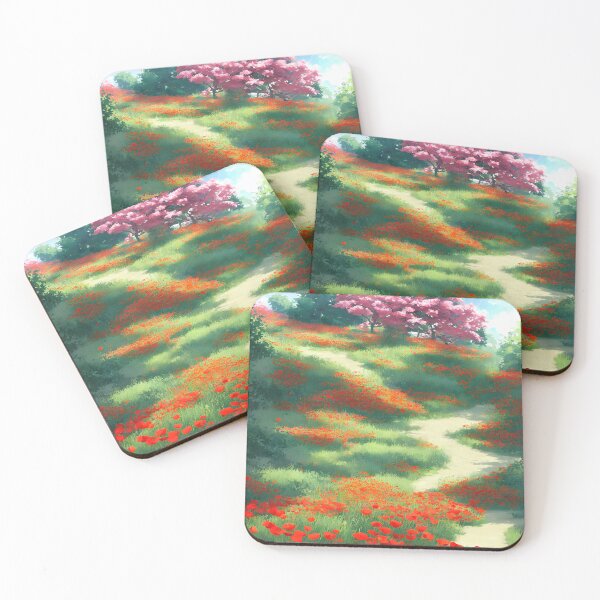 Item preview, August Poppy Garden designed and sold by FamiliarPufferfish.