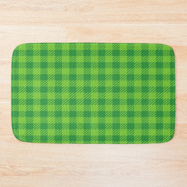 Item preview, Green on green St. Patrick’s Day buffalo plaid designed and sold by MLD112.