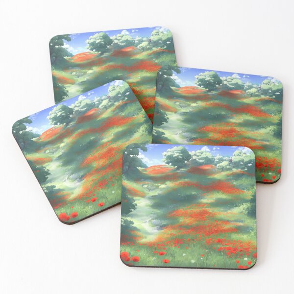 Item preview, August Field of Poppies designed and sold by FamiliarPufferfish.