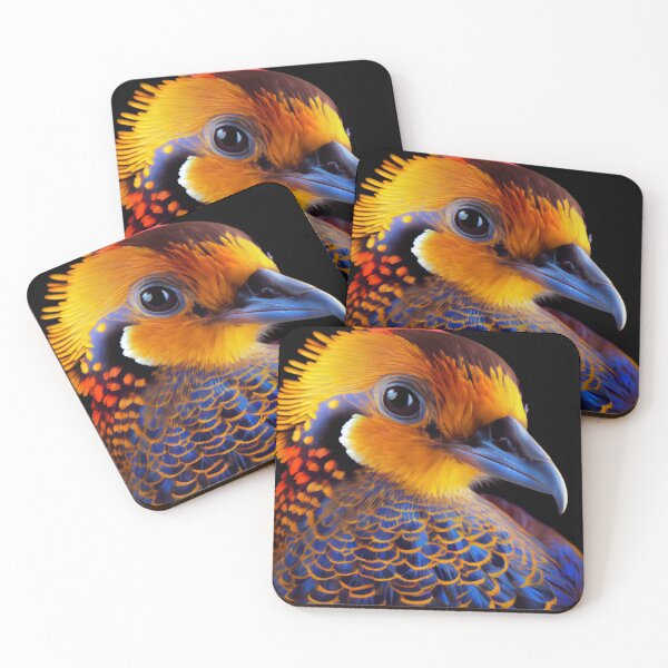 Item preview, Vibrant Winged Majesty Golden Pheasant designed and sold by mcmtdesigns.