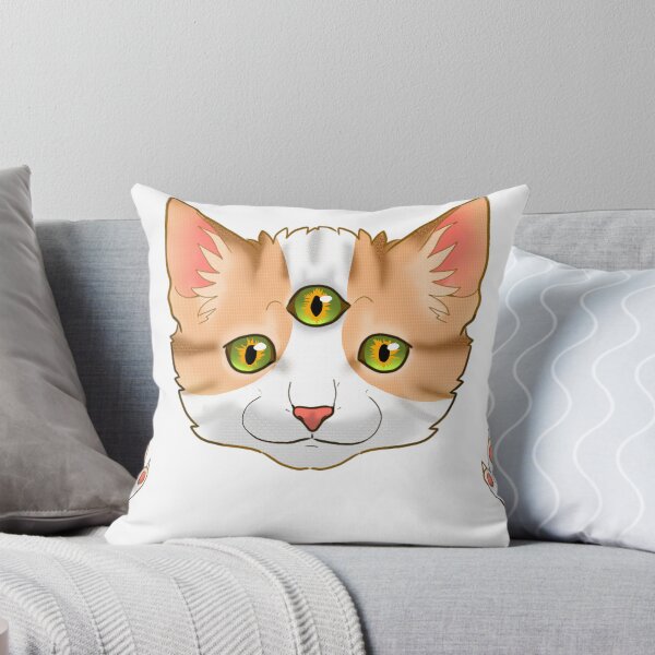 Item preview, Orange Tabby Psychic Cat (pattern 2) designed and sold by SharpArtemis.