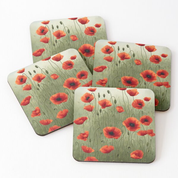 Item preview, August Poppies designed and sold by FamiliarPufferfish.