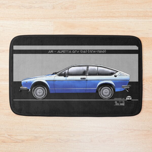 Item preview, Azaziel Original Series - Drawing of AR - Alfetta Gtv (116) in Azzurro Le Mans designed and sold by Azaziel.