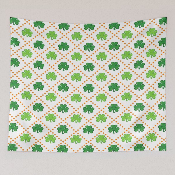 Item preview, Four leaf clover St. Patrick’s Day pattern designed and sold by MLD112.
