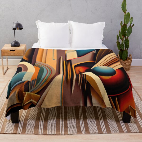 Item preview, Modern Abstract Digital Oil Painting designed and sold by NateFellhauer.