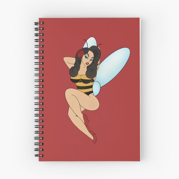 Item preview, Save the Bees Pin Up designed and sold by RooBooCo.