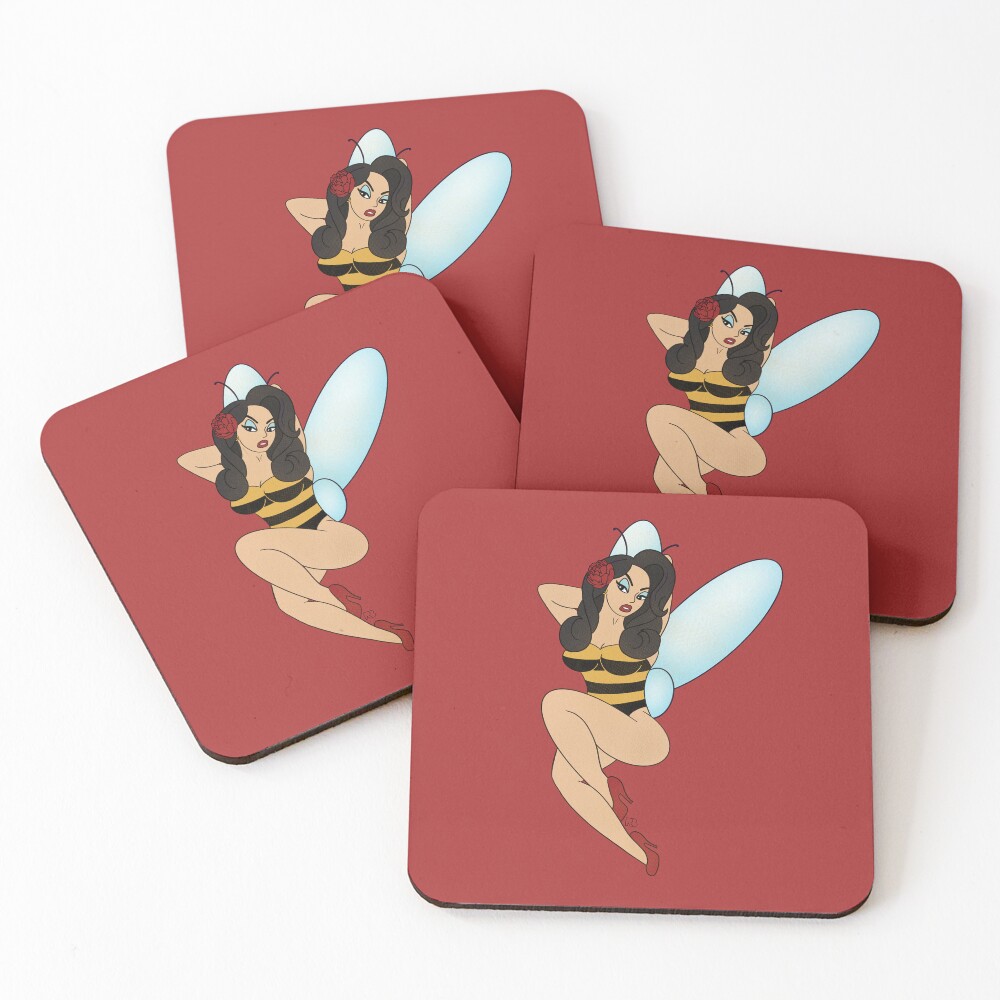 Item preview, Coasters (Set of 4) designed and sold by RooBooCo.