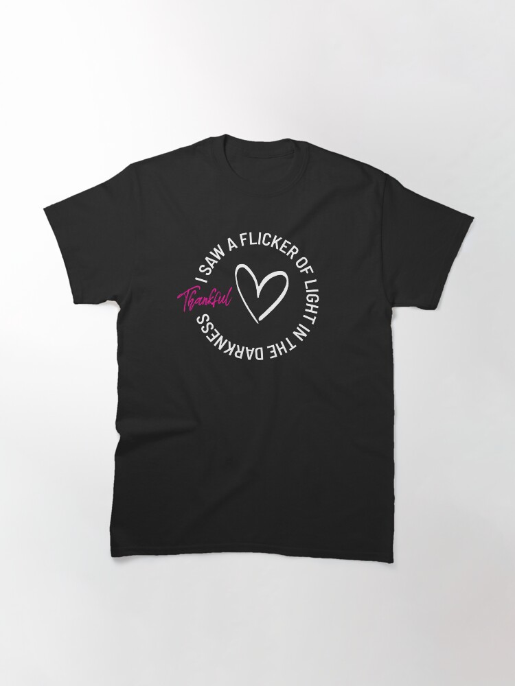 Thumbnail 2 of 7, Classic T-Shirt, NKOTB Thankful lyric designed and sold by CreativeKristen.