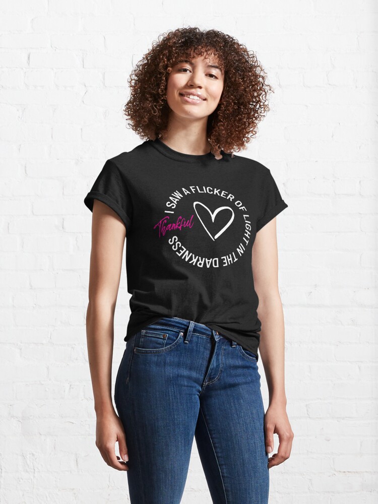 Thumbnail 4 of 7, Classic T-Shirt, NKOTB Thankful lyric designed and sold by CreativeKristen.