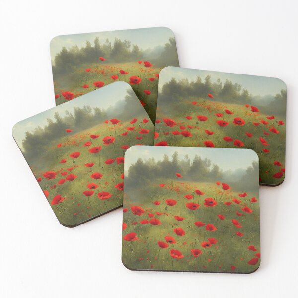 Item preview, Wild August Poppies designed and sold by FamiliarPufferfish.