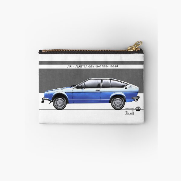 Item preview, Azaziel Original Series - Drawing of AR - Alfetta Gtv (116) in Azzurro Le Mans designed and sold by Azaziel.