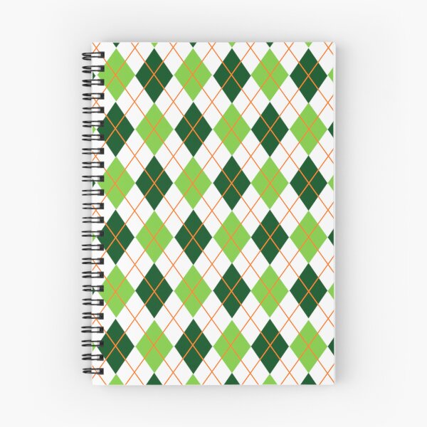 Item preview, St. Patrick’s Day diamond plaid pattern designed and sold by MLD112.