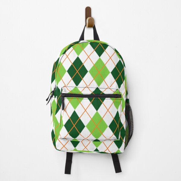 Item preview, St. Patrick’s Day diamond plaid pattern designed and sold by MLD112.