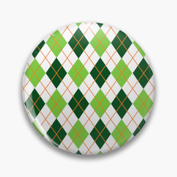 Item preview, St. Patrick’s Day diamond plaid pattern designed and sold by MLD112.