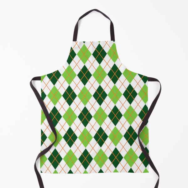 Item preview, St. Patrick’s Day diamond plaid pattern designed and sold by MLD112.