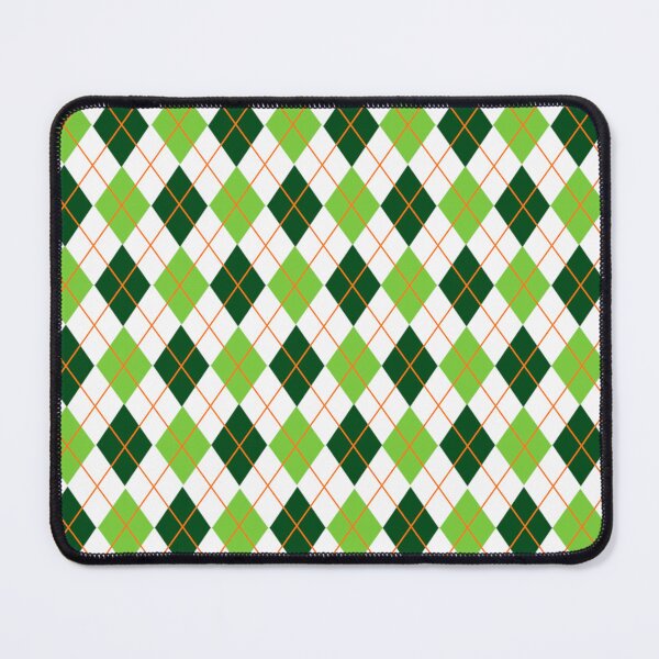 Item preview, St. Patrick’s Day diamond plaid pattern designed and sold by MLD112.
