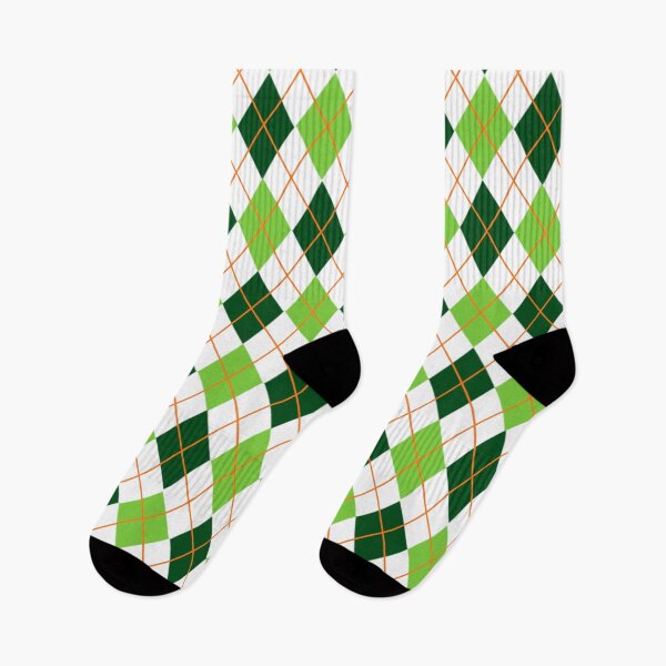 Item preview, St. Patrick’s Day diamond plaid pattern designed and sold by MLD112.