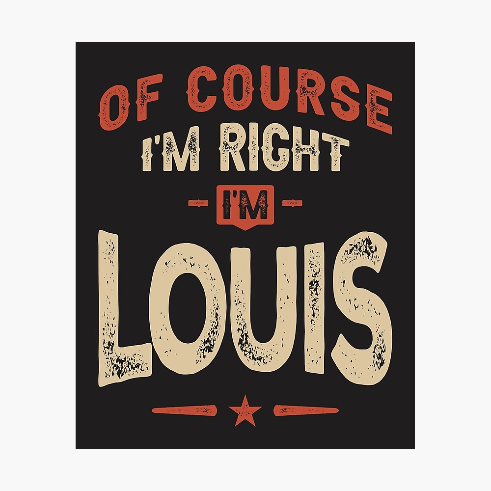Louis Name Funny Personalized Birthday Louis Greeting Card for Sale by  cidolopez