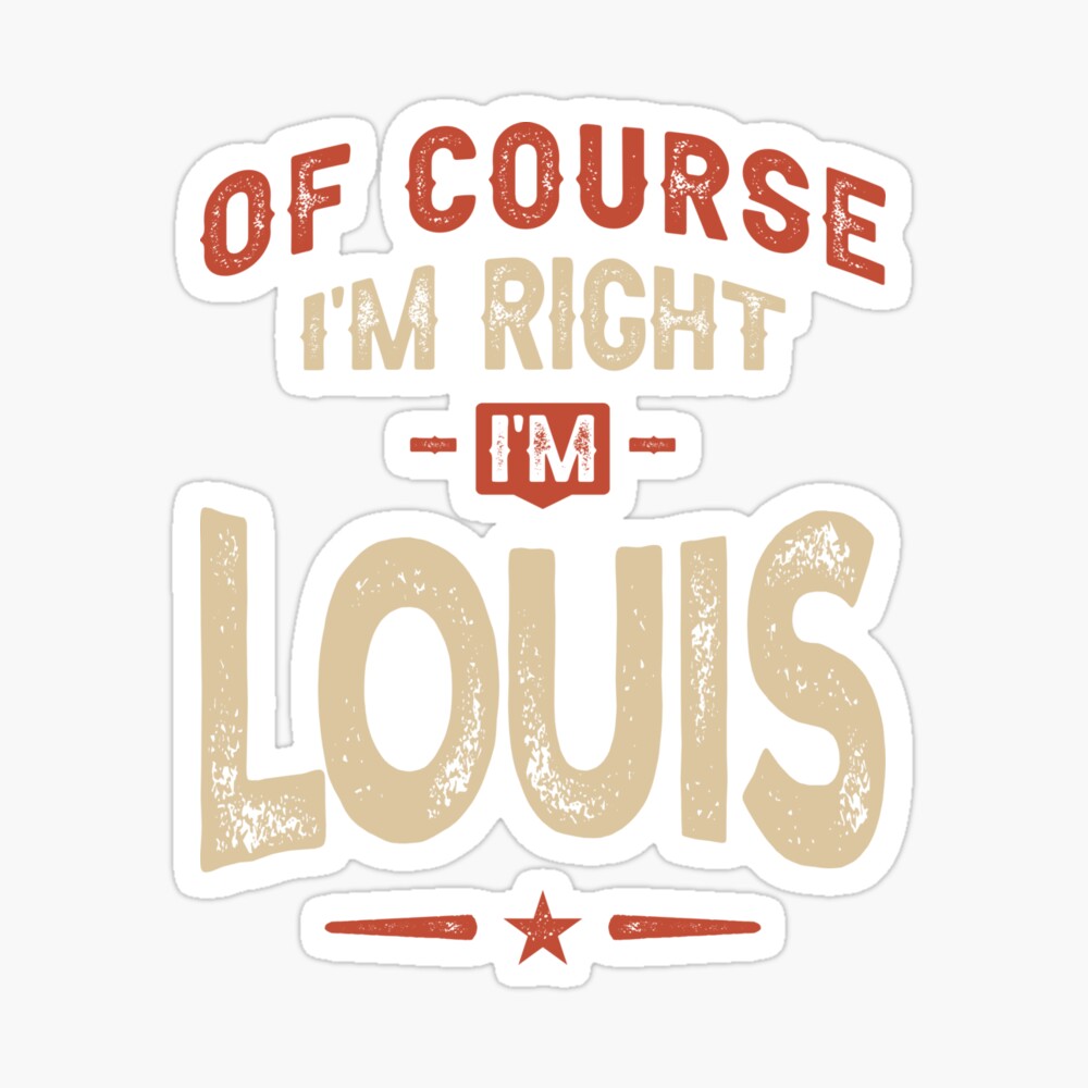 Louis Name Funny Personalized Birthday Louis Greeting Card for Sale by  cidolopez