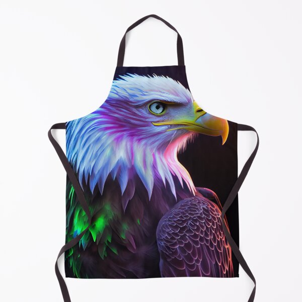 Artikelvorschau, Fluorescent Forest Raptor Bald Eagle entworfen und verkauft von mcmtdesigns.