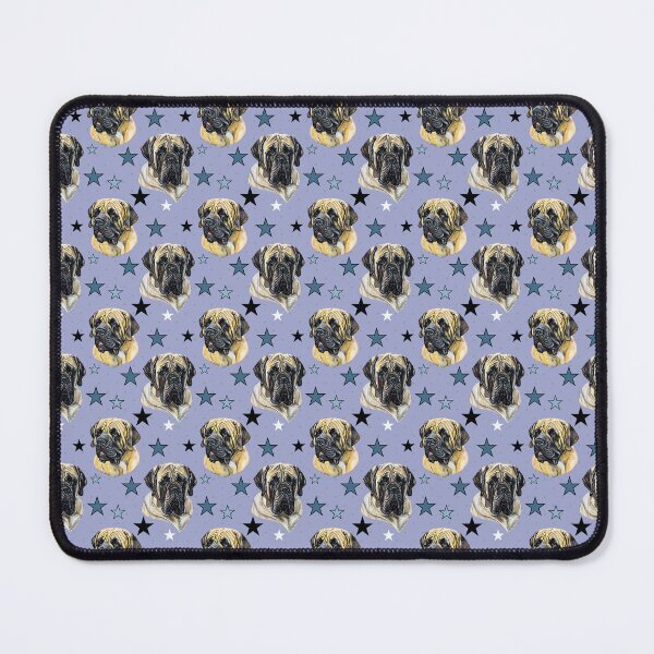 Item preview, Mastiff Scarf - Blue  designed and sold by LouiseJarvisArt.