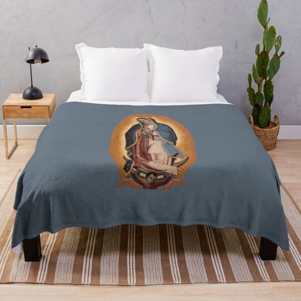 Item preview, La Virgen de Guadalupe - on Blue designed and sold by boltjesdesign.