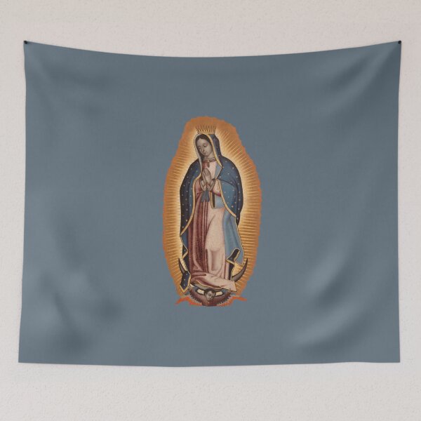 Item preview, La Virgen de Guadalupe - on Blue designed and sold by boltjesdesign.